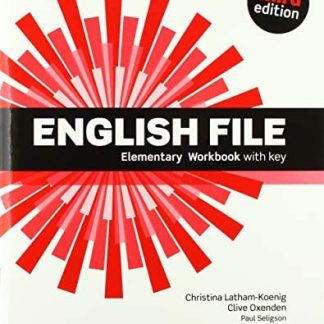 English File 3E Elementary Workbook with key