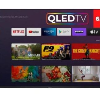 Televizor QLED AIWA 165 cm (65inch) QLED-865UHD-SLI, Ultra HD 4K, Smart TV, Chromecast, WiFi