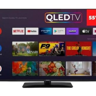 Televizor QLED AIWA 139 cm (55inch) QLED-855UHD-SLI, Ultra HD 4K, Smart TV, Chromecast, WiFi