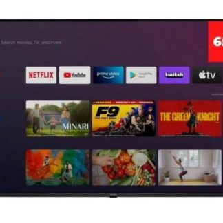 Televizor LED AIWA 165 cm (65inch) LED-658UHD-SLIM, Ultra HD 4K, Smart TV, Chromecast, WiFi