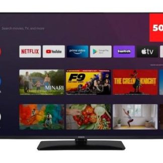 Televizor LED AIWA 127 cm (50inch) LED-508UHD, Ultra HD 4K, Smart TV, Chromecast, WiFi