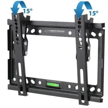 Suport Perete Esperanza ERW010, 14inch - 50inch, 25 kg (Negru)