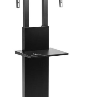 Stand profesional Maclean MC-865, inaltime reglabila, 37inch-70inch, 40 kg, pana la VESA 600x400 (Negru)