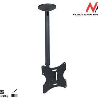 Suport Tavan Maclean MC-504, 23inch - 42inch, 30 Kg (Negru)