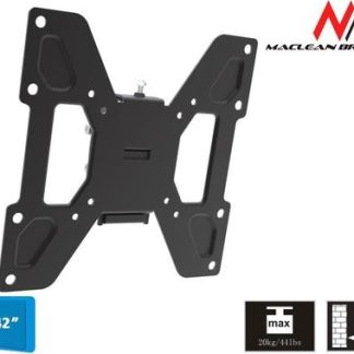 Suport Perete Maclean MC-597, 23inch - 42inch, 20 Kg (Negru)