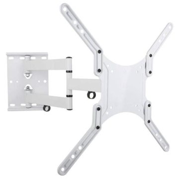 Suport Perete Techly ICA-PLB136MW, Ultra Slim, 23inch - 55inch, 45 kg (Alb)