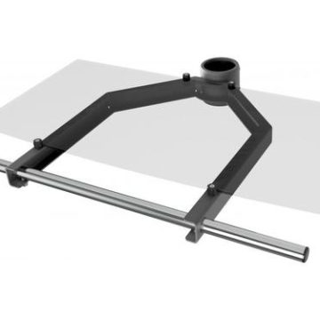Suport Edbak TRS4c-B, din sticla, pentru Stand mobil Edbak TR4/TR5/TR6 (Negru)