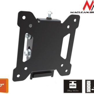 Suport Perete Maclean MC-596, 13inch - 27inch, 20 Kg (Negru)