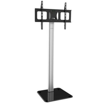 Suport podea Techly pentru TV / LCD / LED, 32inch-70inch, 50 kg, Negru/Argintiu