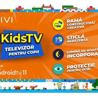 Televizor LED KIVI 80 cm (32inch) KIDSTV, Full HD, Smart TV, WiFi, CI+