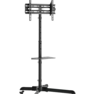 Stand TV SBOX FS-224-2, 32inch - 55inch, 35Kg (Negru)