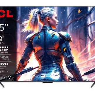 Televizor QLED TCL 165 cm (65inch) 65T8B, Ultra HD 4K, Smart TV, WiFi, CI+