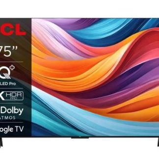 Televizor QLED TCL 190 cm (75inch) 75T7B, Ultra HD 4K, Smart TV, WiFi, CI