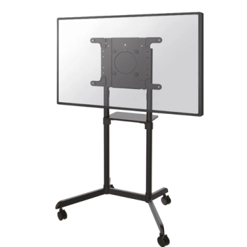 Stand mobil de podea Neomounts by Newstar NS-M1250BLACK, 37inch-70inch, VESA max. 600x400, suporta pana la 70kg, inclinatie 5°, rotatie 90°, Negru