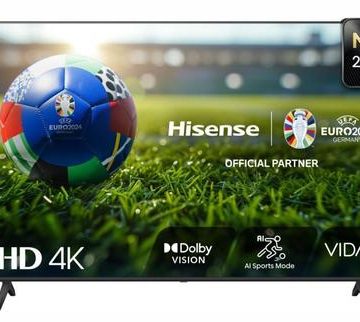 Televizor LED Hisense 139 cm (55inch) 55A6N, Ultra HD 4K, Smart TV, WiFi, CI+