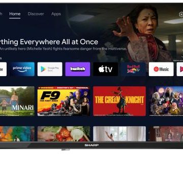 Televizor Sharp 24FH2EA 32” (81cm) HD Ready, Android Frameless TV, Google Assistant