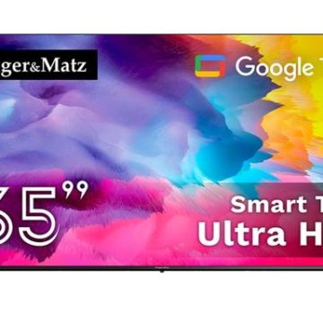 Televizor LED Kruger&Matz 165 cm (65inch) KM0265UHD-SA, Ultra HD 4K, Smart TV, WiFi, CI+