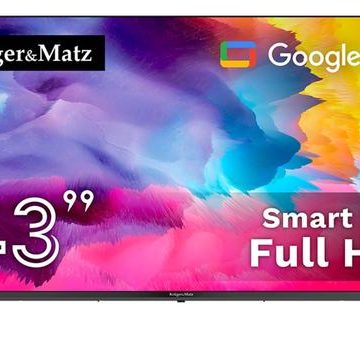 Televizor LED Kruger&Matz 109 cm (43inch) KM0243FHD-SA, Full HD, Smart TV, WiFi, CI+