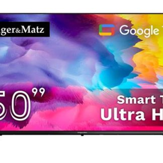 Televizor LED Kruger&Matz 127 cm (50inch) KM0250UHD-SA, Ultra HD 4K, Smart TV, WiFi, CI+