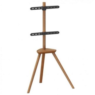 Stand TV Serioux SRXA-TV35-44F-02, 45-65inch, Negru/Maro