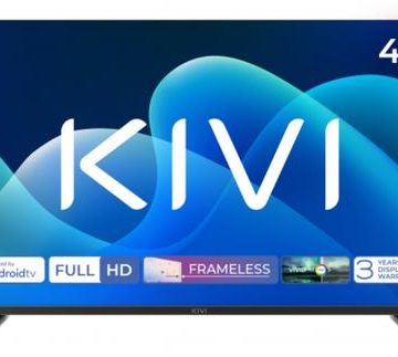 Televizor LED KIVI 109 cm (43inch) 43F730QB, Full HD, Smart TV, WiFi, CI