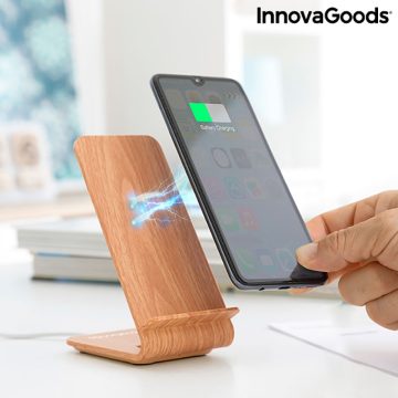 Incarcator wireless smartphone, cu stand vertical