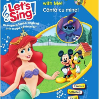 Disney English. Let's sing! Cântă cu mine!/Sing Along with Me! (Carte+CD)