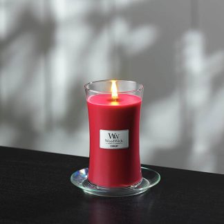 Lumanare parfumata Woodwick currant Borcan mare