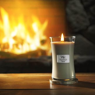 Lumanare parfumata Woodwick fireside Borcan mare