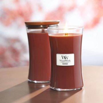 Lumanare parfumata Woodwick redwood Borcan mare