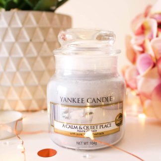 Lumanare parfumata Yankee Candle a calm quiet place Borcan mic