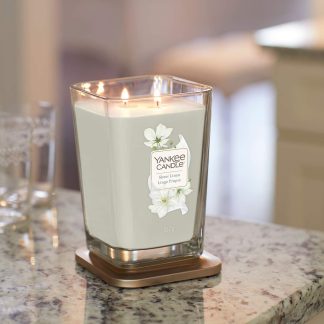Lumanare parfumata Yankee Candle elevation collection sheer linen Borcan mare
