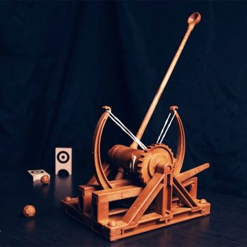 Macheta Catapulta DIY Colectia DaVinci