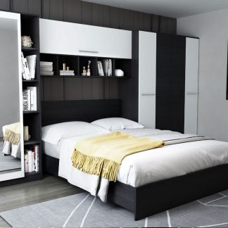 Set Mobila Dormitor Mario 3.85m pat incadrat