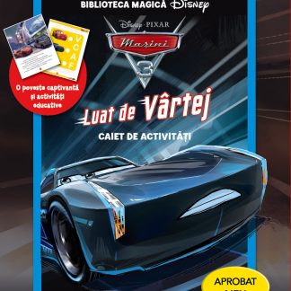 Mașini 3. Luat de vârtej. Caiet de activități pentru grupa mare
