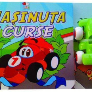 Mașinuța de curse. Carte cu jucărie