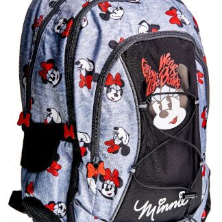 Rucsac gimnaziu 3 compartimente 45x30x16 cm Minnie
