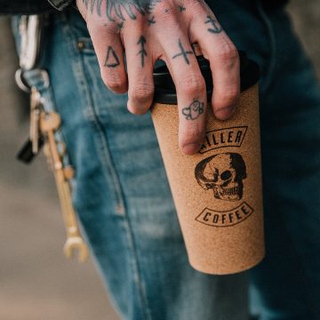 Pahar de pluta Killer Coffee