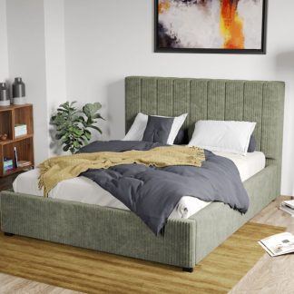 Pat Tapitat Adam cu somiera fixa Vernil - Poso 47 140x200