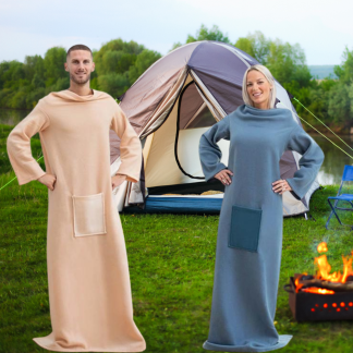 Patura cu maneci si buzunar