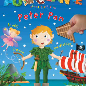 Autocolante repozitionabile. Peter Pan