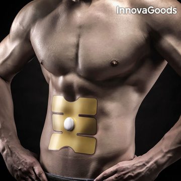 Plasture abdomen cu electrostimulare, program automat 23 minute