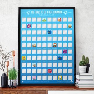 Poster razuibil 100 de lucruri de facut... dupa carantina