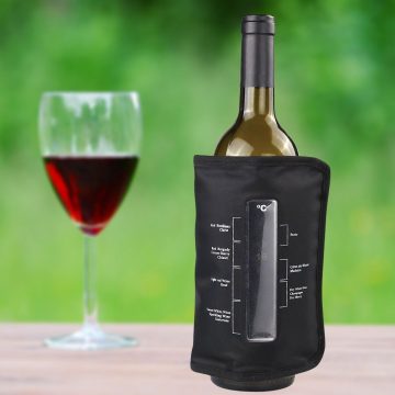 Punga Racitor sticle vin, cu termometru