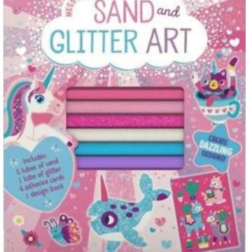 Folder of Fun: Sand and Glitter Art