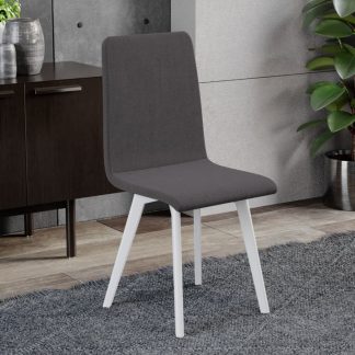 Scaun Rosa Gri Inchis - Westa 8 - Tip Scoica Tapitat