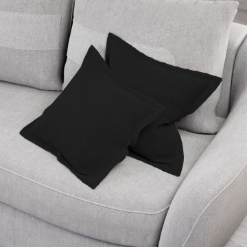 Set 2 perne decorative Negru
