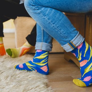 Set 5 perechi sosete colorate Artistice