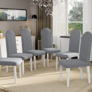 Set 6 Scaune Grand Gri Deschis