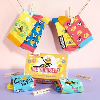 Set 6 sosete colorate Bee Yourself